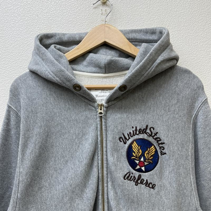 HOUSTON ヒューストン 長袖 パーカー Hooded Sweatshirt, Hoodie 20814