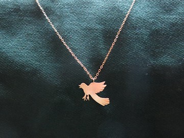 鳥兒飛翔 項鍊