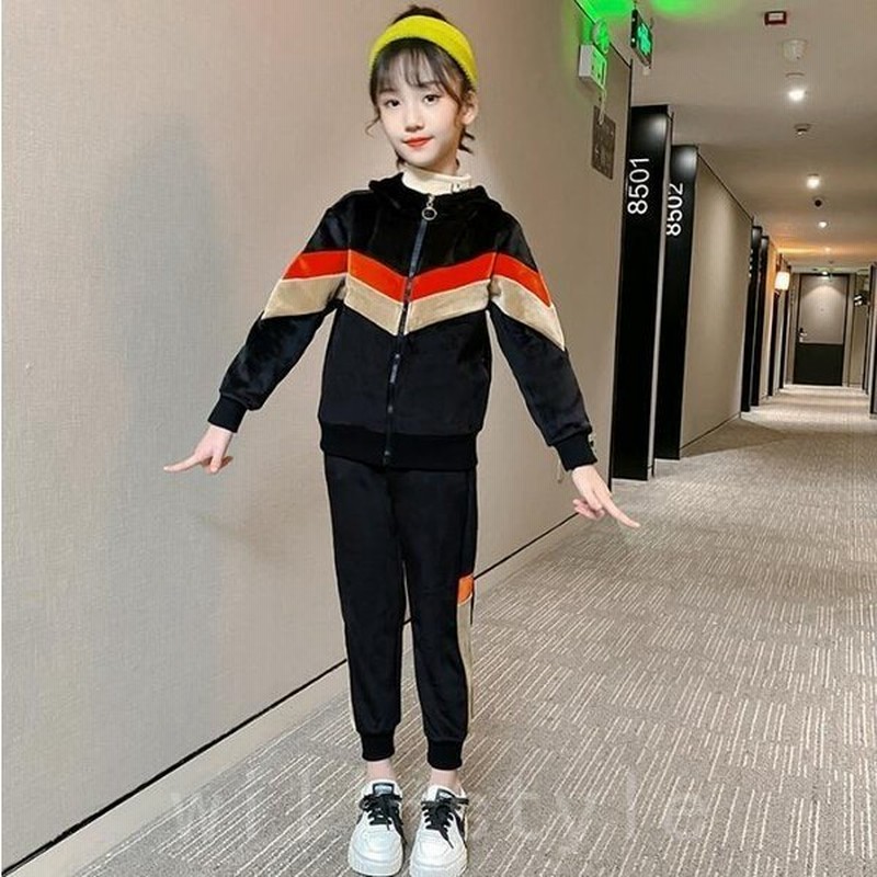 ジャージ キッズ 女子 上下 長袖 春秋 秋着 ジュニア 2点セット 子供服 セットアップ パーカ 長ズボン トレーナー スポーツウェア 運動着 可愛い おしゃれ 新品 Vgyjhkyaax 子ども服 シューズ Www Robotnature Com