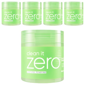 BANILA CO 芭妮蘭 Clean It Zero 綠色去角質爽膚棉  5個  70片