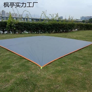 戶外加厚便攜超大防潮地席耐磨防紫外線地墊遮陽棚天幕野餐可包郵