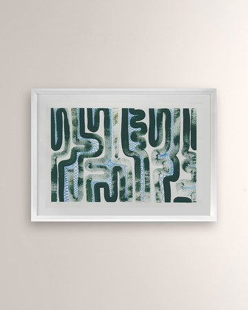 "Pathways 1" Digital Art Print by Emma Jones