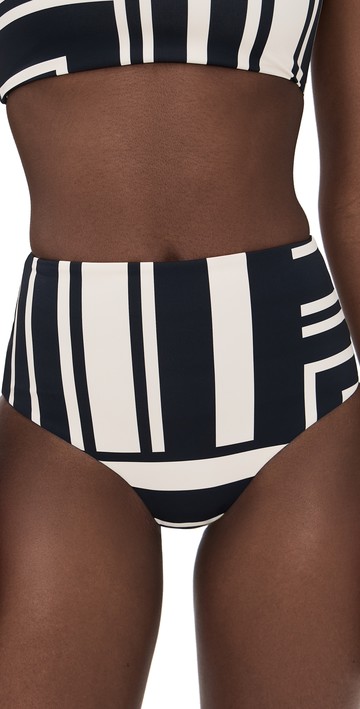 SIR. Pietra Classic High Bikini Briefs Milano Nero 2
