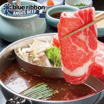 【勝崎生鮮】美國藍帶雪花牛火鍋肉片(4盒組)(200公克/盒)