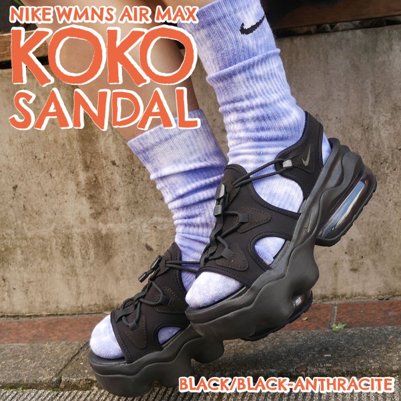 ナイキ NIKE AIR MAX KOKO ココ 厚底 サンダル BLACK/BLACK 292-000232