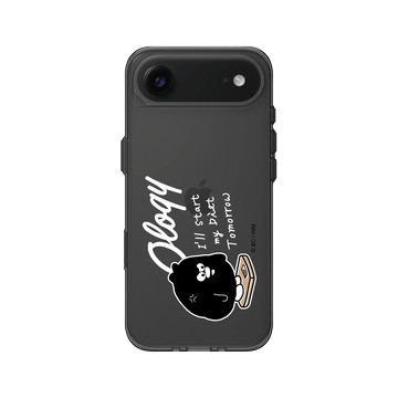 iPhone Air Clear (相機按鈕) 酷墨灰 - 奧樂雞 Ology - 減肥永遠是明天的事