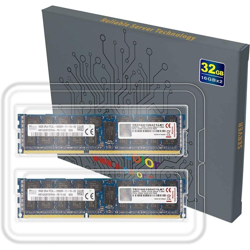 v-color Hynix 純正IC サーバー用メモリ DDR3L-1600MHz PC3L-12800