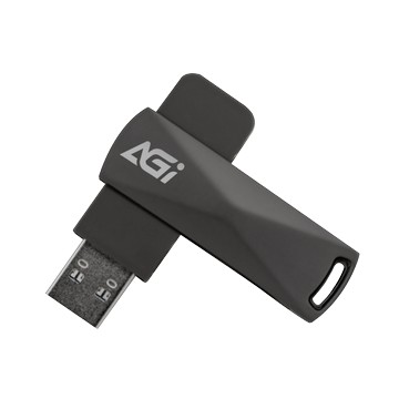 【AGI亞奇雷】UE138 USB 3.2 金屬輕巧隨身碟隨身碟 64 128GB