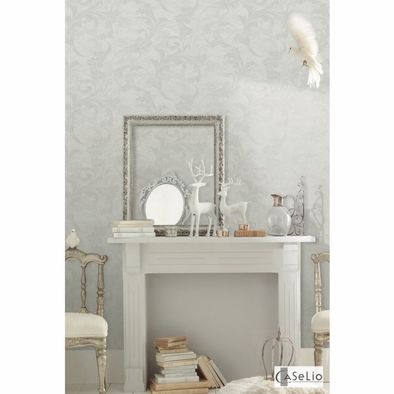 新作グッ Espoir2 Caselio 輸入壁紙 Lgd エレガント 白 ホワイト 植物 カセリオ 壁紙 Prosthetic1 Com