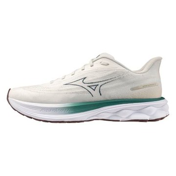 Mizuno 美津濃 Wave Skyrise 7 J1GC260904 男 慢跑鞋 跑鞋 路跑 米 綠