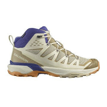 salomon 索羅門 男 x ultra 360 edge gtx 中筒登山鞋白/棕/藍473