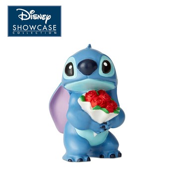 enesco 史迪奇 花束 塑像 公仔 精品雕塑 星際寶貝 stitch 迪士尼 144938