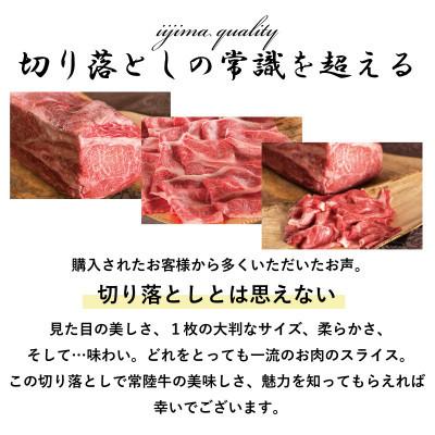 ふるさと納税 水戸市 常陸牛霜降り肩ロース切り落とし 200g×2パック 400g(約2-3人前)