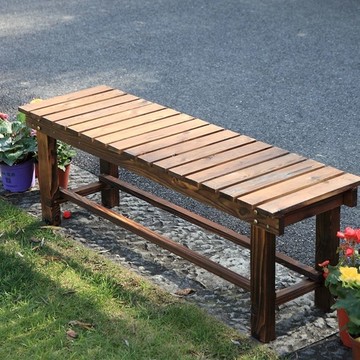 免運 戶外桌椅 防腐木桌椅 花園桌椅 公園椅防腐木長椅花園戶外椅子陽臺椅花園長凳實木木質長條凳子