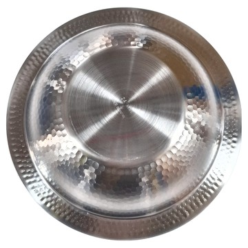 FREIZ 和平 坪美山 陽春白雪鍋 IH爐適用 (EM-027)  26cm  不鏽鋼 銀色  1個