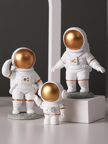 北歐兒童房航天員禮物太空人臥室桌面宇航員擺件家居裝飾品小擺件