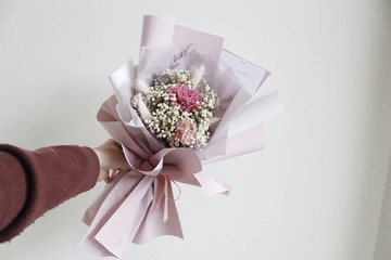 母親節永生康乃馨乾燥花束