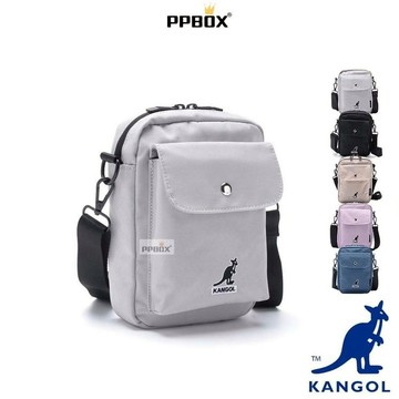 KANGOL 袋鼠 側背小帥包 情侶款 69553009 斜背包 包包 極簡風 小廢包 側背包 可調式背帶 日韓穿搭