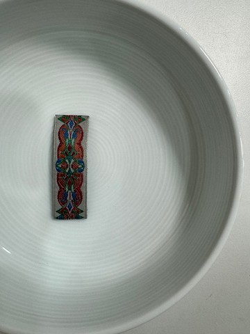 銀色回憶錄/全包邊手工BB髮夾