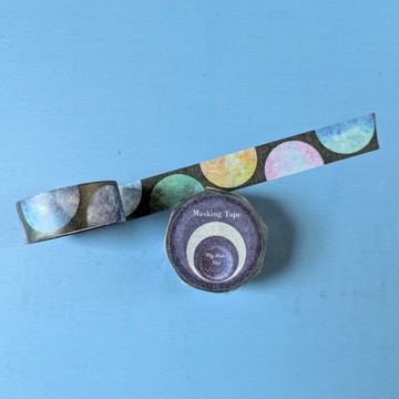 星空作品 黑色和紙膠帶