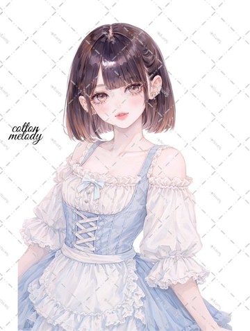 原創貼紙 No.8611 人物貼紙 原創貼紙 人物貼紙 女孩貼紙 原創人物貼紙