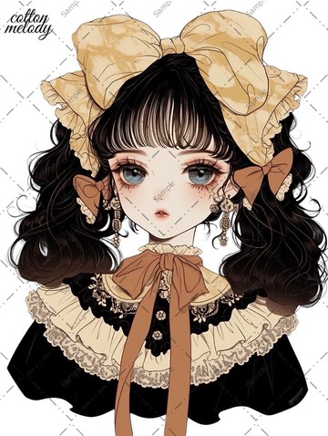 原創貼紙 no.935 人物貼紙 原創貼紙 人物貼紙 女孩貼紙 原創人物貼紙