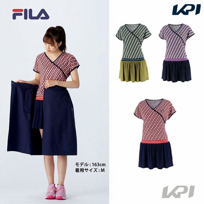 即日出荷』フィラ FILA テニスウェア レディース ワンピース VL2364 2021FW | LINEブランドカタログ