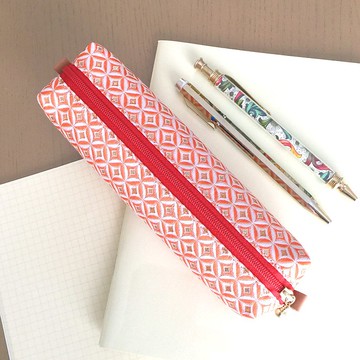 日式和服「錦織／絲綢」圖案筆袋