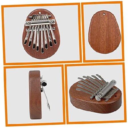 Portable Piano Thumb Instruments Gift Professional Thumb Piano Kalimba Finger Piano African Finger Piano Birthday Present Christmas Mahogany Mini Pian