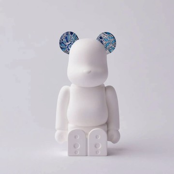【Be@Rbrick】   庫柏力克熊 香氛熊擴香石 Liberty London聯名版（藍色之冬-英式花園香氛）