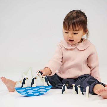 美國 Mentari - 南極企鵝平衡組