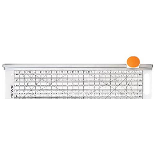 Fiskars Combo Rotary CutterRuler?ha%Plastic Rubber?ha?ha%Clear?ha?hap x 19.8 x 6.5 cm