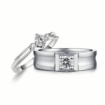 KOR 蔻兒鑽石 Toi et moi (你和我) 結婚對戒 30分GIA鑽石 戒指/婚戒