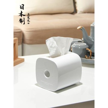 日本進口卷紙筒客廳廚房創意紙巾盒手紙盒車載衛生紙盒紙巾卷紙架
