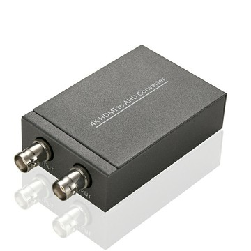 【易控王】HDMI轉AHD轉換器 AHD 1080P雙輸出 金屬外殼 廣泛應用 (50-525-01)