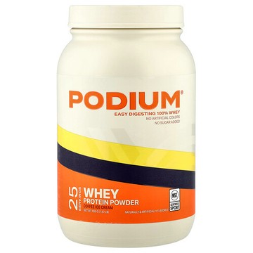 Podium Nutrition, 乳清蛋白質粉，咖啡冰淇淋味，1.87 磅（850 克）