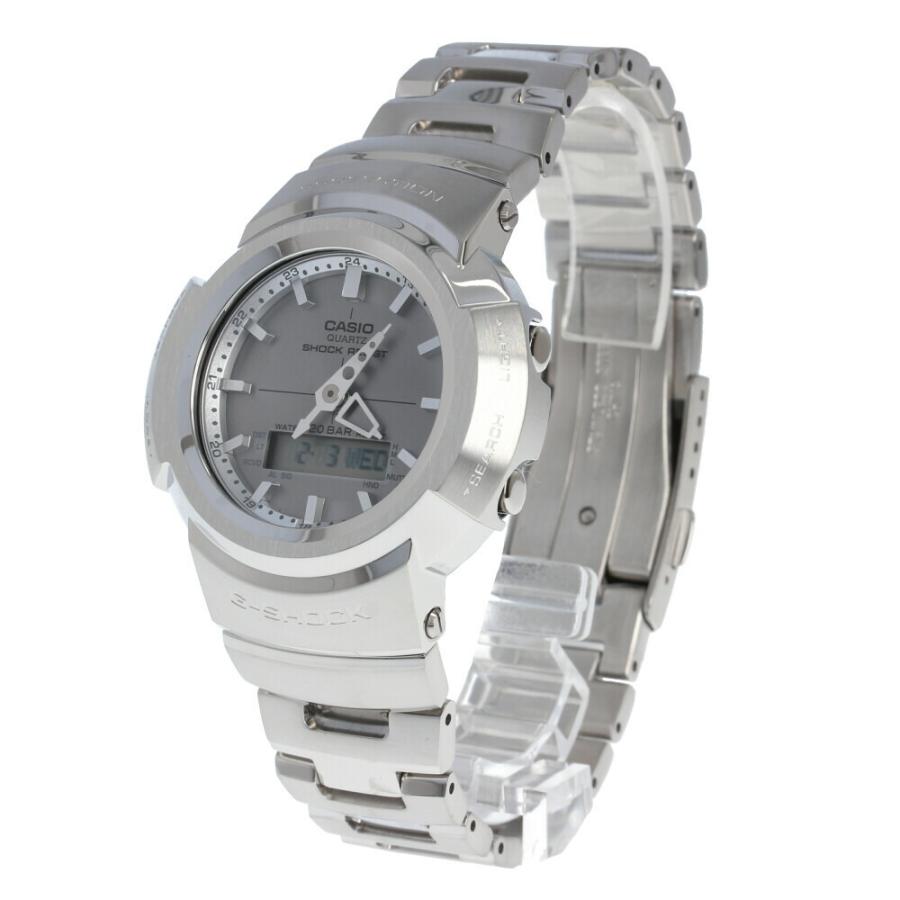 Casio G-Shock awm-500d-1ajfデジタル腕時計 シルバー AWM-500D-1AJF | CASIO