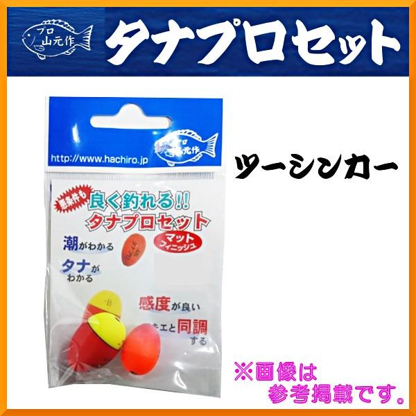 プロ山元ウキ タナプロセット 19Y ツーシンカー オレンジ G2 ウキ 山元