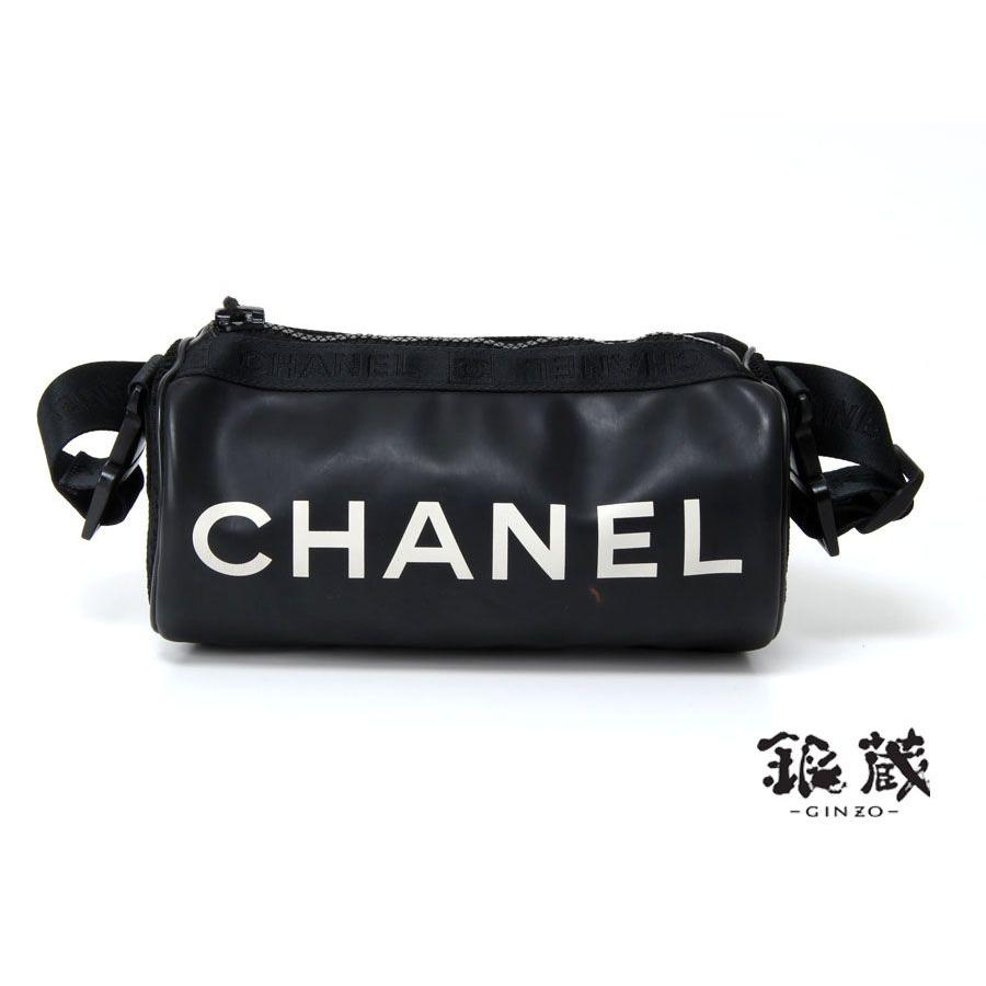 半額SALE／ CHANEL シャネル スポーツライン トートバッグ ロゴ