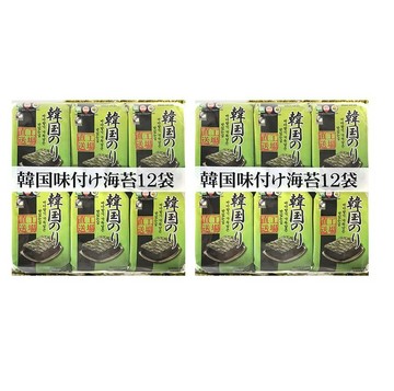 【韓國海苔】Orionjako韓國嚴選味付海苔12入x2組