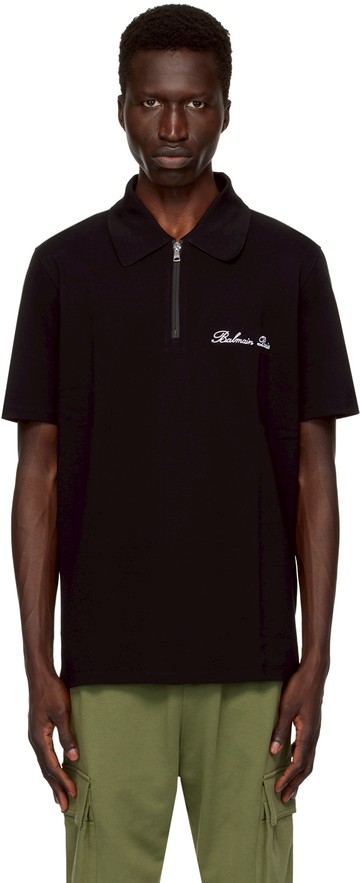 Balmain 黑色 Balmain Paris Polo 衫