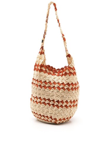 Nannacay - Santa Isabel woven-straw shoulder bag - women - Straw - One Size - Neutrals