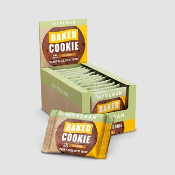 【MYPROTEIN】純素高蛋白烘焙餅乾 盒/12入 (焦糖海鹽)