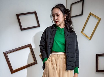 榮耀時刻 七分袖保暖外套Glory 3/4 sleeve puffer Jacket