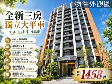 蕨兒激推中山商圈｜威富十二淳｜全新三房獨立平車｜台中市太平區宜欣一街