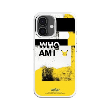 iPhone 16 SolidX 白 - 寶可夢 Pokemon - 我是誰-皮卡丘