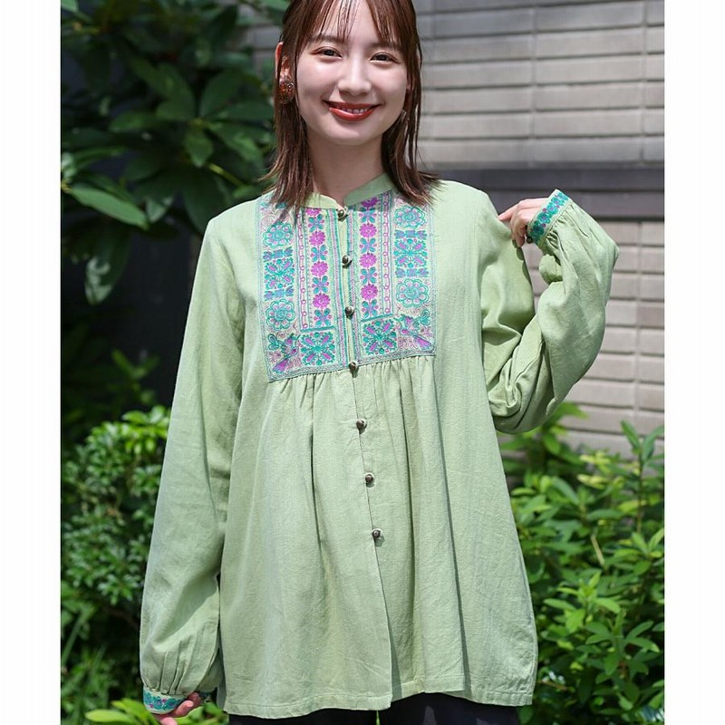 美品 シーバイクロエ 長袖刺繍カットワークレースブラウス 38 ネイビー 美品 シーバイクロエ 長袖刺繍カットワークレースブラウス 38