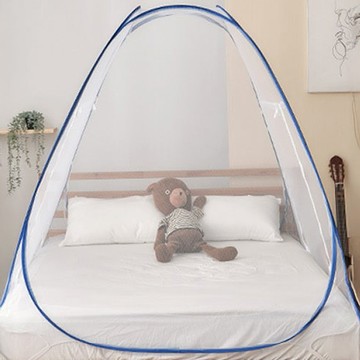 Lovingfamily 戀家 雙開門蒙古包蚊帳  Queen Size  白色