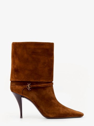 Suede boots - SAINT LAURENT - gender_Woman