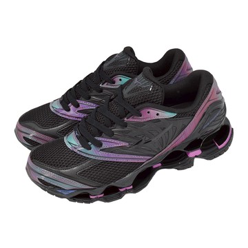 [ACS] Mizuno 美津濃 休閒鞋 Wave Prophecy LS 男鞋 午夜紫 緩震 運動鞋 D1GA2604-01